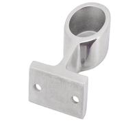 KIMISS Boat Hand Rail Fitting, 316 Stainless Steel 60° Heavy Duty HandRail Fitting End Bracket for 22mm Tube for Marine Boat Yacht