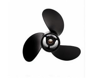 KIMISS Boat Outboard Propeller, Aluminum Outboard Motor Propeller 8.9 X 8.5 12 Tooth 3 Blade Right Hand Rotation for Tohatsu 2005 and Later