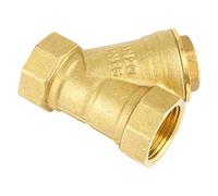 KIMISS Brass Filter Valve Connector, Y Shaped Design for Efficiency