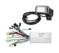 KIMISS Brushless Motor Controller 36V 48V 60V 500W 28A Sine Wave Speed Regulator with Display for Electric Bikes, Scooters, and DIY Projects