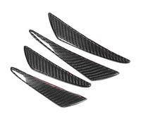 KIMISS Bumper Canards ,4Pcs/Set Universal Carbon Fiber Bumper Canards Lip Spoiler