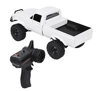 KIMISS C24-1 2.4G 1/16 Scale Four Wheel RC Crawler Car with LED Lights, Remote Control, and USB Charging - All-Terrain Fun!