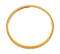 KIMISS Camera Aluminum Alloy Lens Collar Decoration Collar Metal Lens Cap Decorative Precise Fit Lightweight Protective Trim with CNC Precision Processing for GR4 Camera (Gold)