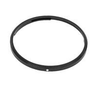 KIMISS Camera Aluminum Alloy Lens Collar Decoration Collar Metal Lens Cap Decorative Precise Fit Lightweight Protective Trim with CNC Precision Processing for GR4 Camera (Black)