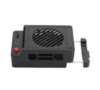 KIMISS Camera Cooler Fan, Semiconductor Camera Cooler Fan AI Smart Aluminum Alloy Type C Spring Telescopic Portable for Live Streaming Videography