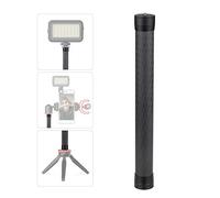 KIMISS Camera Extension Rod Stabilizer Pole Carbon Fiber Lightweight Universal Handheld Photography with 1/4 Inch Screw and Hole for DSLR SLR Cameras Professional Videographers