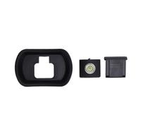 KIMISS Camera Eyecup Set DK 29 Square Shape Viewfinder Protector Eye Cup Replacement Kit with Hot Shoe Cover and Level Tool for Z5 Z6 Z7 Z6II Z7II Z6III Mirrorless Cameras ABS