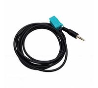 KIMISS Car 3.5mm AUX Audio Auxiliary Input Cable AUX Stereo Line Input Cable Car Audio Auxiliary 1.5m PVC Copper Mini 6 Pin with Disassembly Tool for 2005-2010
