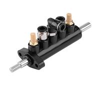 KIMISS Car Air Control Valve Foot Pedal Valve for Ranger Tire Changer Machine Supplies Tool Type A,Aluminum Alloy (Black)(B)