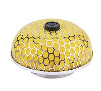 KIMISS Car Air Filter Cleaner Car Air Intake Filter Car Air Intake Filter Kit Inlet Filter Cleaner Mushroom Air Filter Foam Gauze High Flow air filter Universal (Yellow)