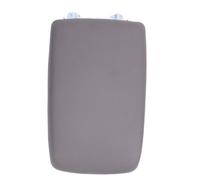 KIMISS Car Armrest Center Console Cover - Compatible with 58905-0E040-B0 - Synthetic Leather with Textured Finish (Grey)