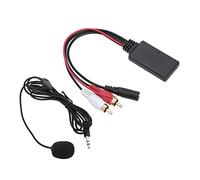 KIMISS Car Bluetooth AUX IN Adapter with Phone Handsfree for Fit for, and with 2 o Ports