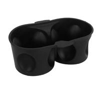 KIMISS Car Center Console Cup Holder Insert for 2011-2016 Town & Country, 2011-2020, Durable Rubber Liner 1WV70DX9AA