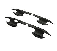 KIMISS Car Door Handle Bowl Protector Cover - 4PCs Glossy Black Trim Replacement for RS 2023+ | Exterior Cup Bowl Decoration