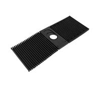 KIMISS Car Gear Lever Cover - 4E, S8 D3, Left Hand Drive Black Dust Protection for Transmissions