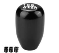 KIMISS Car Gear Shift Knob 6 Speed, Universal Gear Shift Lever, Manual Shift Lever Stick with 3 Hoses Suitable for Most Manual Automotive Vehicles