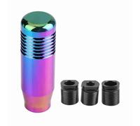 KIMISS Car Gear Shift Lever Head - Aluminum Alloy Handle Shifter - Universal Manual Gear Shift Knob - 8.5cm (Colorful)