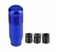 KIMISS Car Gear Shift Lever Knob - Aluminum Alloy Handle Shifter Head - Universal Manual Car Gear Shift Knob - 8.5cm (Blue)
