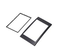 KIMISS Car Radio Stereo Fascia Double DIN Dash Mount Trim Black Replacement for Fit for Mark X 2004-2009 & Fit for Reiz 2005-2010 DVD CD Player e