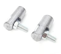 KIMISS Car Side Post to Top Battery Adapter ABS U1 Battery Terminal Adapters 2PCS Positive Negative Conversion Easy Install for Car Truck Boat Side Batteries