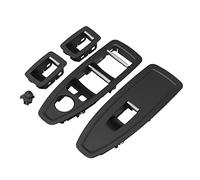 KIMISS Car Switch Button Panel Trim Cover Replacement for Fit for 1 3 4 Series F20 F30 F31 2012-2019, Interior Switch Decor Upgrade (Black)