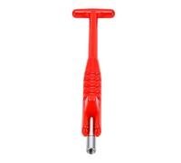 KIMISS Car Tire Valve Stem Puller Ergonomic Handle Valve Stem Installer Tool, Non Slip Grip Lever Design for Tubeless Tire Repair on Cars Motorcycles SUVs and Trucks