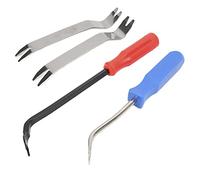 KIMISS Car Trim Removal Tool Kit - 4pcs No Scratch Auto Trim Removal Tools for Interior & Door Panel Installation,Manganese Steel Construction
