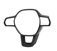 KIMISS Carbon Style Steering Wheel Cover for 2022 LHD | Stylish ABS Replacement for Enhanced Car Interior