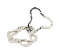 KIMISS Cast Metal Coaster Puzzle Toy - Interlocking Unlock Puzzle for and Adults - E Onal Reasoning Toy for Home and Office, Stress Relief, and Hand-Eye Coordination
