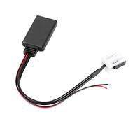 KIMISS Cavo AUX Bluetooth per Auto Cavo AUX Bluetooth per Auto, adattatore per cavo AUX-in modulo Bluetooth per Auto a 12 pin adatto per E61 E62 E60