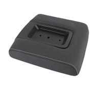 KIMISS Center Console Armrest Cover Lid Weatherproof Anti Scratch Black Replacement for 1500 2500HD 3500HD 2014-2017, Part No. 22881398