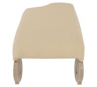 KIMISS Center Console Armrest Cover PROCR00763 for E46 M3 - Fadeproof PU Leather, Comfortable Seat Box Cover Pad (Beige)