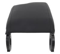 KIMISS Center Console Armrest Cover PROCR00763 for E46 M3 - Fadeproof PU Leather, Comfortable Seat Box Cover Pad (Black)