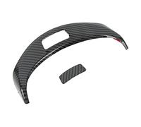 KIMISS Center Console Armrest Storage Box Button Switch Cover Replacement for C-Class W205 GLC X253 2015-2021 with Anti-Scratch Cover (Carbon Fiber Style)