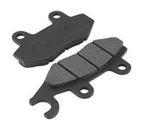 KIMISS Ceramic Disc Front Brake Pads for Kawasaki EX 250 Ninja 250R 2008-2012 & EX 300 Ninja 2013-2016, Black
