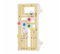 KIMISS ChordBuddy Guitar Learning System Teaching Aid Helper Folk Ukulele Chord Training for Beginner - Guitar Helper - Tools (Gold)