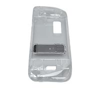 KIMISS Clear Kickstand Case for Steam Deck - Transparent Shock Absorption, Prevent Slip, Hard PC Protective Case with Stand