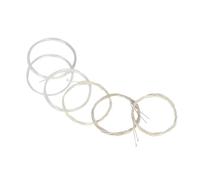 KIMISS Clear Nylon Silver Plated Copper Alloy Oud Strings Set Replacement (12strings)