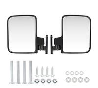 KIMISS Club Car Side View Mirror, Folding Convex Rearview Mirrors Impact Resistance Fit for Others