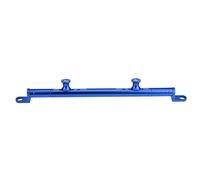 KIMISS CNC Aluminum Motorcycle Handlebar Balance Bar Crossbar Reinforce Lever(Blue)