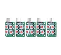 KIMISS Compact 2x2 Keypad Module Array Keyboard Switch for Electrical Control - 4 Keypad Design - Numeric Keypads