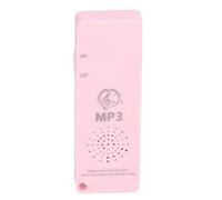 KIMISS Compact MP3 Player with Lossless Sound Quality, 64GB Memory Card Support, Long Battery Life - Portable Mini Music Player Ideal for Students and On-the-Go Listening (Pink)