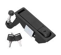 KIMISS Compression Latch Lock Powder Coated Zinc Alloy Adjustable Lever Hand Operated Flush Lever RV Compartment Lock Trigger Latch Baggage Door Latch for RV Marine Boat Cabinet Toolbox