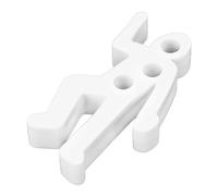 KIMISS Crime Scene Pen Holder - Funny Desk Accessories for Home Office - True Crime Pencil Holder - Unique Stress Relieving Organizer for Your Desk - Fun Christmas Office Decor (White)