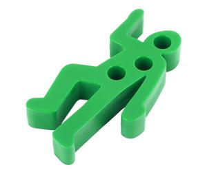 KIMISS Crime Scene Pen Holder - Funny Desk Accessories for Home Office - True Crime Pencil Holder - Unique Stress Relieving Organizer for Your Desk - Fun Christmas Office Decor (Green)