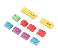 KIMISS Custom Colorful PBT Keycaps Thermal Sublimation Process 10 Keys - Suitable Mechanical Keyboards