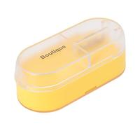 KIMISS Cutter, Cutter, Household Small Box, Sealed, Portable Pocket Storage Splitter Crushers & Splitters Splitting, Mini Portable Splitting with Dispenser (#3)