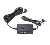 KIMISS Dash Cam Hardwire Kit for Cars, 12V-30V to 5V 3A Power Cord with Voltage Display & Low Voltage Protection, ACC Hardwire Kit for Dash Camera, 10.5ft