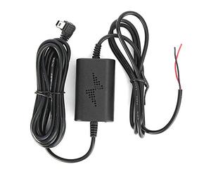 KIMISS Dash Cam Hardwire Kit Low Voltage Line 12V/24V to 5V Cable2.5A Step down Line Left Angle Mini USB Step-Down Line for Parking Management