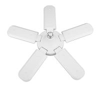 KIMISS Deformable Garage Ceiling Light - LED Garage Light Bulb 100W Ceiling Lights 5 Adjustable Panels 8000lm E26 E27 6500K Daylight LED Shop Lights - Ultra Bright Lighting